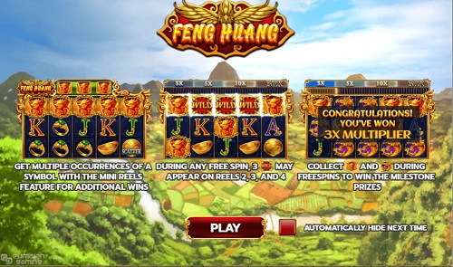 Fenghuang - Slot game with the theme of Ancient Chinese Dragon