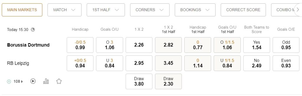 prediction Dortmund vs RB Leipzig 04032023