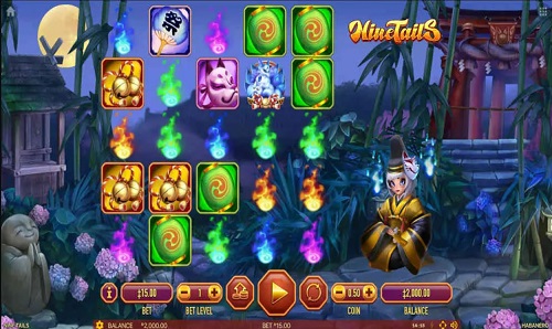 Nine Tails - Slot game taken from Japanese folk tale