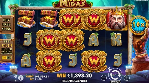 The Hand of Midas - Go in search of riches from myths