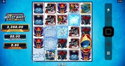 Break Away Lucky Wilds - Online slot has many interesting features