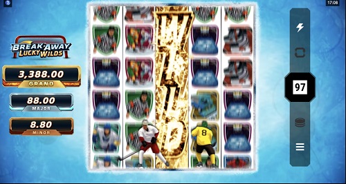 Break Away Lucky Wilds - Online slot has many interesting features