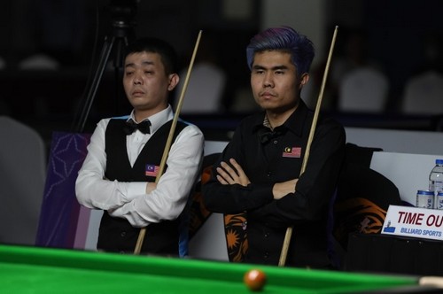 Malaysia settles for Silver in Men's Snooker Doubles at 2023 SEA Games after losing to Cambodia
