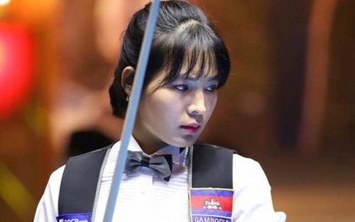 Cambodian Billiards Star Sruong Pheavy Advances to Semi-Finals in 1 Cushion Event