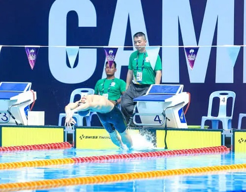 Cambodia offers 10,000 USD for swimming gold medal