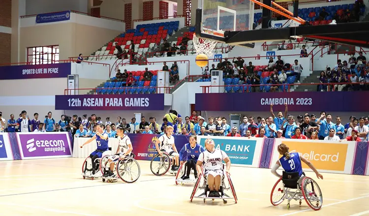 ASEAN Para Games 2023: Cambodia wins Gold Medal in Women's Wheelchair Basketball 3×3