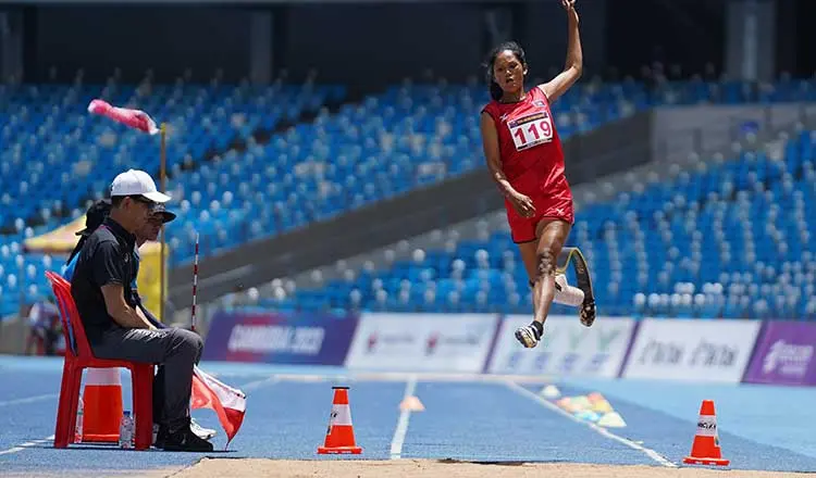 Cambodia wins second gold medal at ASEAN Para Games 12
