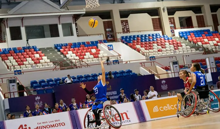ASEAN Para Games 2023: Cambodia wins Gold Medal in Women's Wheelchair Basketball 3×3