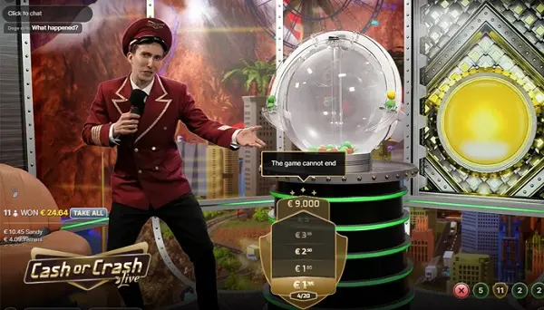 How to play Cash or Crash - New casino game experience