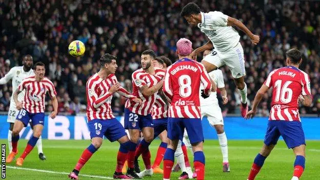Identify Atletico Madrid vs Real Madrid 25092023