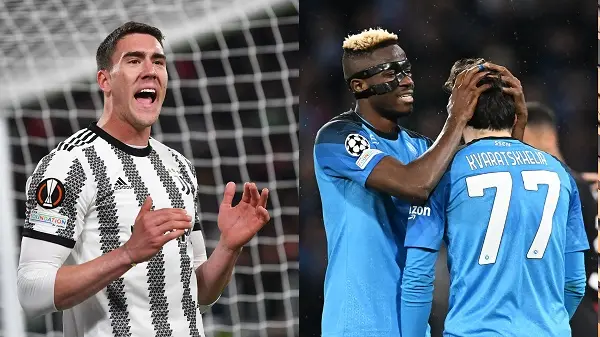 Identify Juventus vs Napoli 09122023