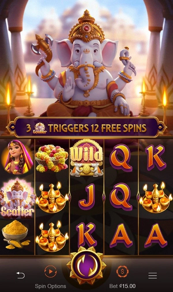 Fortune's Favorite: Ganesha Gold Slot - A Divine Path to Prosperity