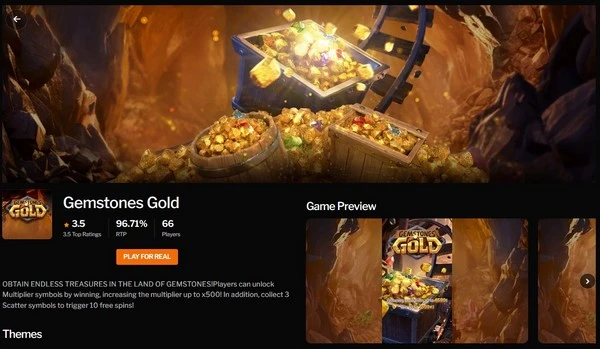 Gemstones Gold: A Glittering Adventure Awaits