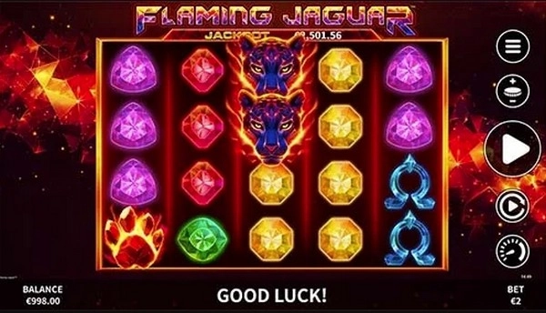 Flaming Jaguar: Blazing Spins With Gemstone Power and Jackpot Thrill