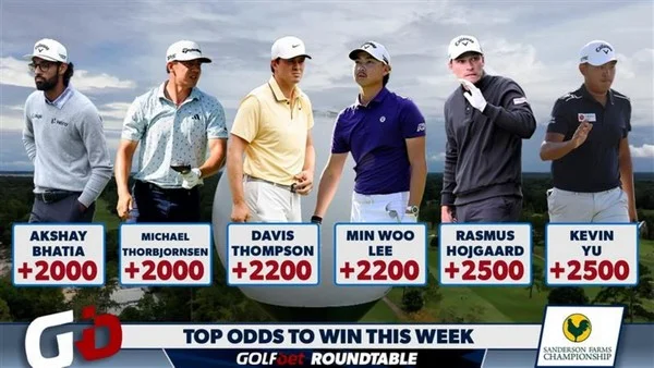 Can you effectively choose the winning golf course in major tournaments?