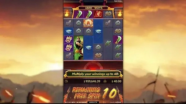 The legendary Guan Gong captivates with high-impact gameplay and strategic depth.