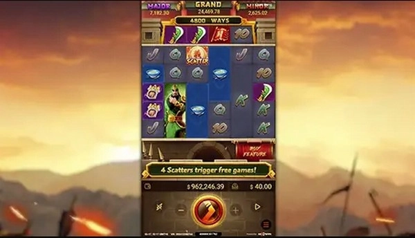 The legendary Guan Gong captivates with high-impact gameplay and strategic depth.