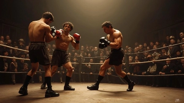 How does the knockout round decide a close fight?