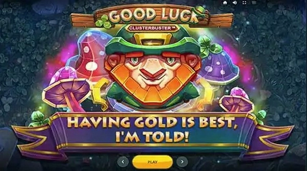 Good Luck Clusterbuster unleashes Irish luck through explosive grids and roaming forests.