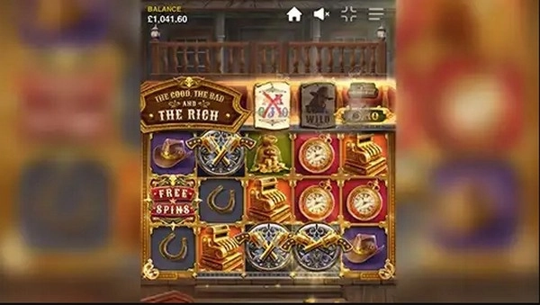 The Good The Bad and The Rich game turns the Western confrontation into an increasingly lucrative hunt.