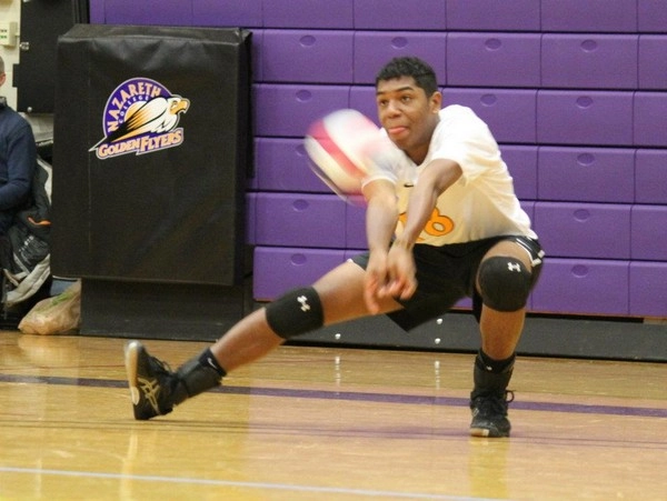 What caused the collapse of reception in professional volleyball?