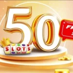 Unlock 50 free spins with a qualifying deposit.