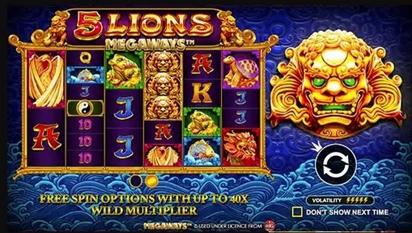 5 Lions Megaways Discover Eastern Fortune Slot with Expanding Megaways Wins