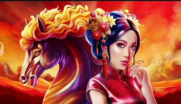 Floating Dragon Wild Horses - Ride a mythical adventure where eastern power meets wild luck