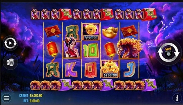 Floating Dragon Wild Horses - Ride a mythical adventure where eastern power meets wild luck