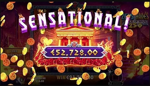 Zeus vs Hades Gods of War 250 - A high-voltage mythological slot filled with huge win potential