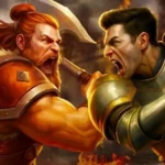 Knights vs Barbarians, a medieval battle slot filled with high stakes action