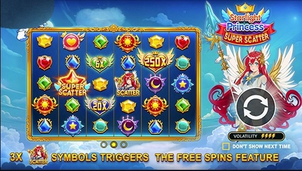 Starlight Princess Super Scatter - A magical slot adventure with enhanced bonus powers